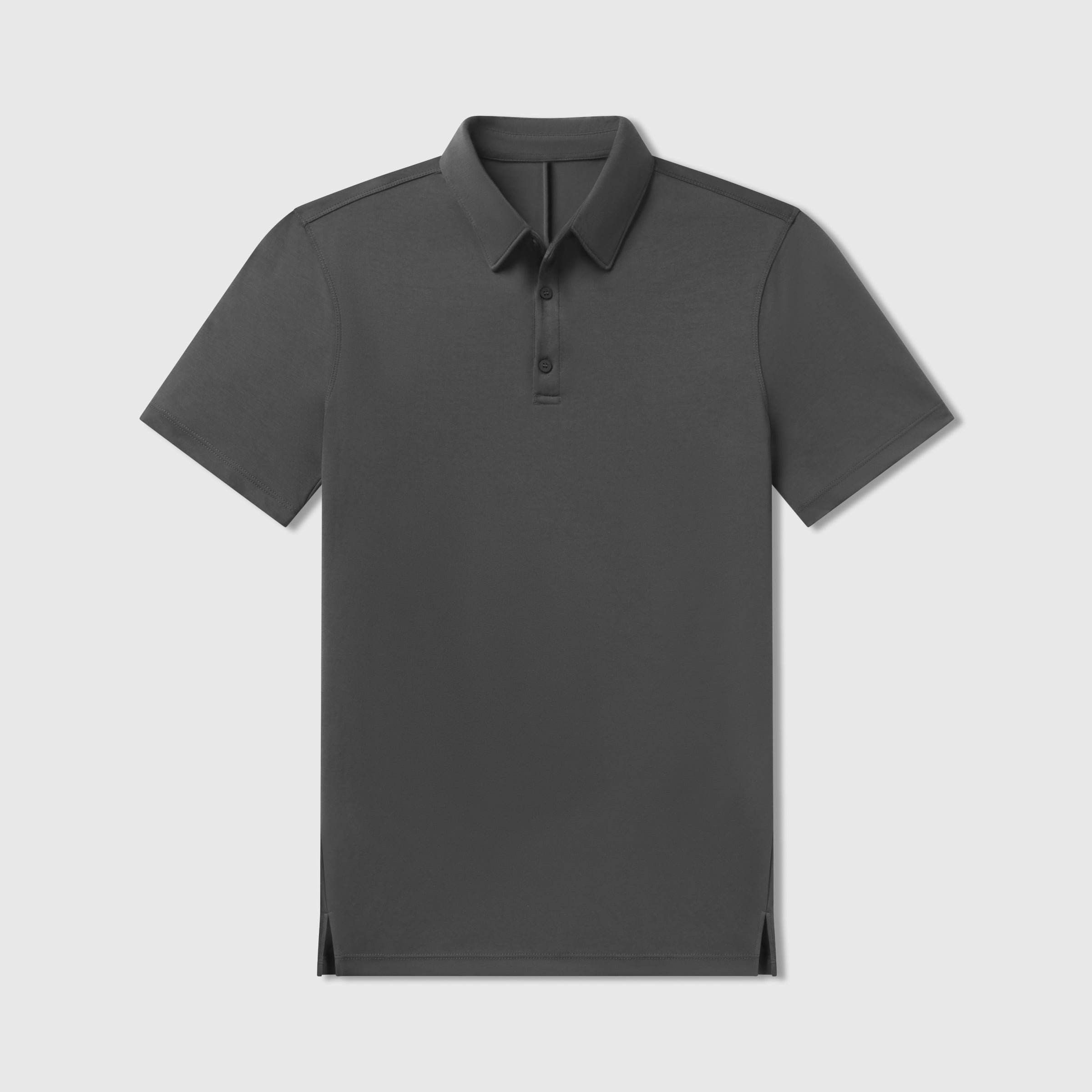 Tech Polo -- Charcoal Gray