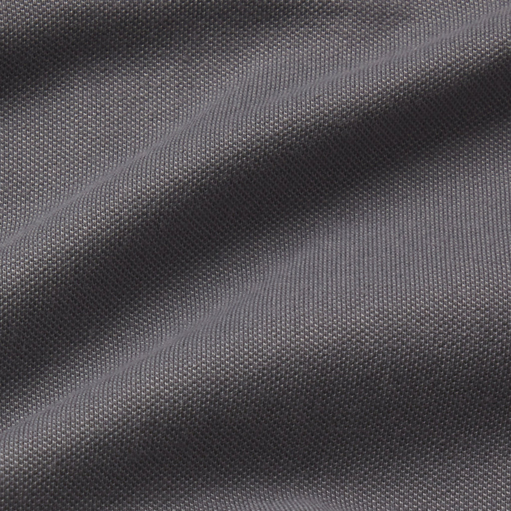 Clubhouse Pique Polo -- Charcoal Gray