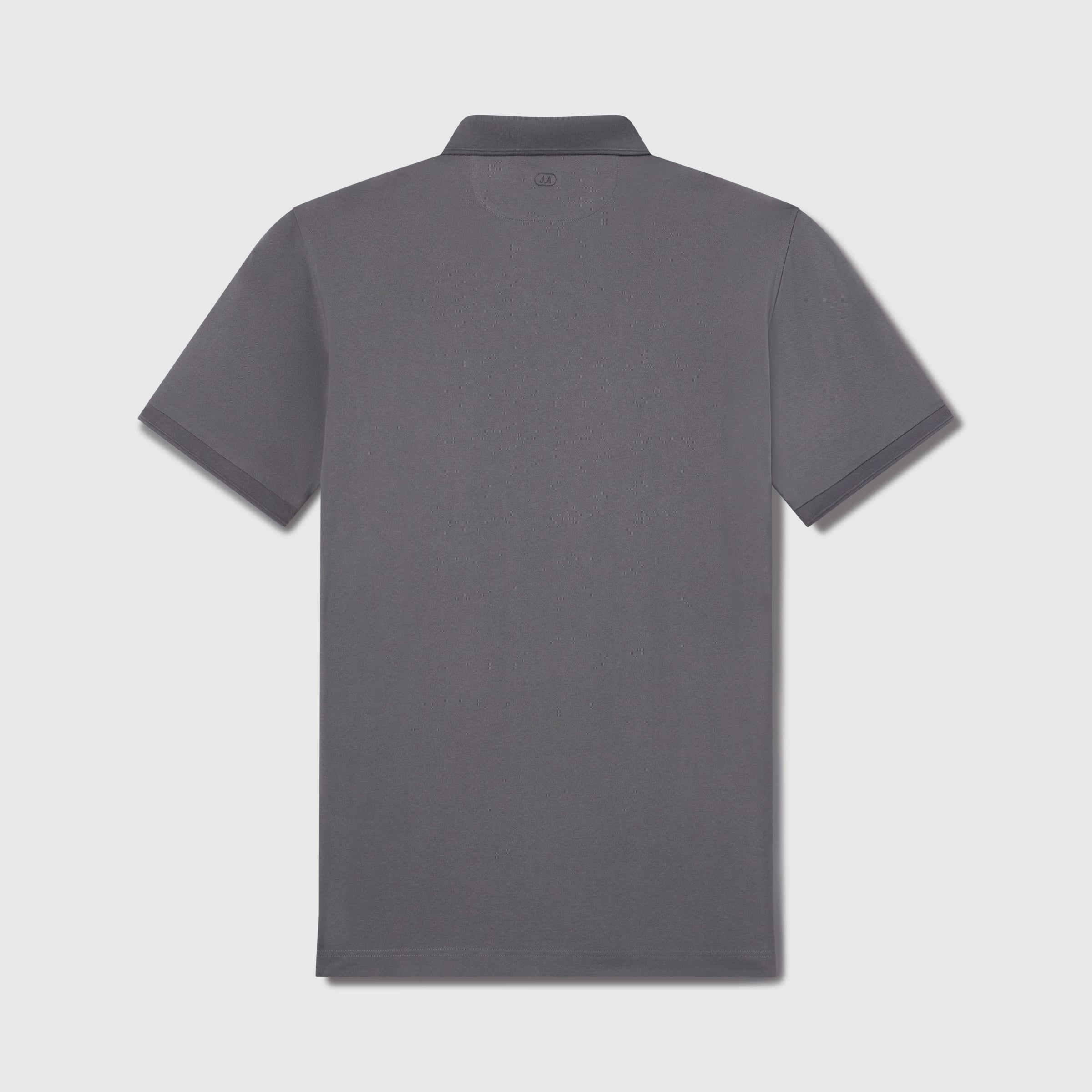 Clubhouse Pique Polo -- Charcoal Gray