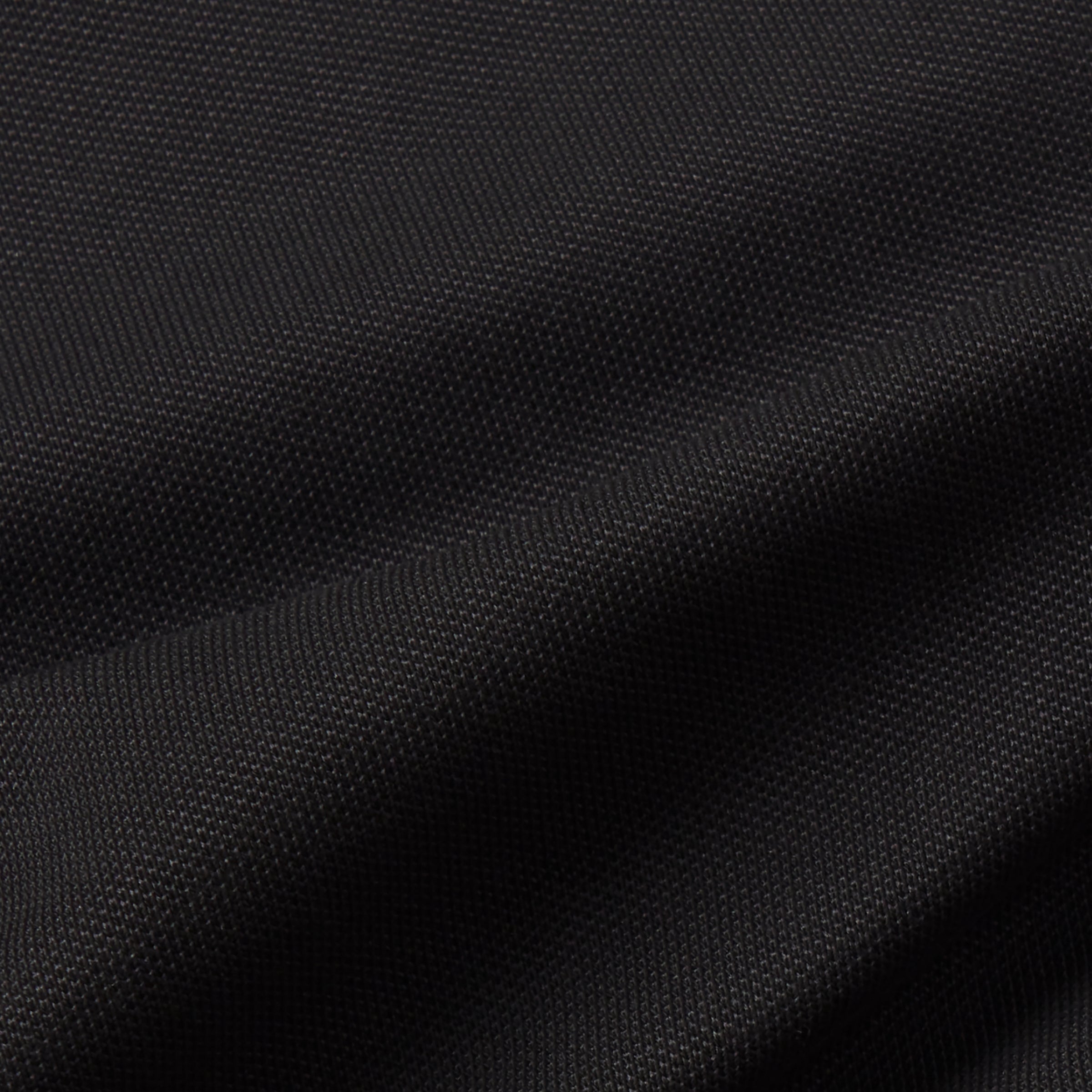 Clubhouse Pique Polo -- True Black