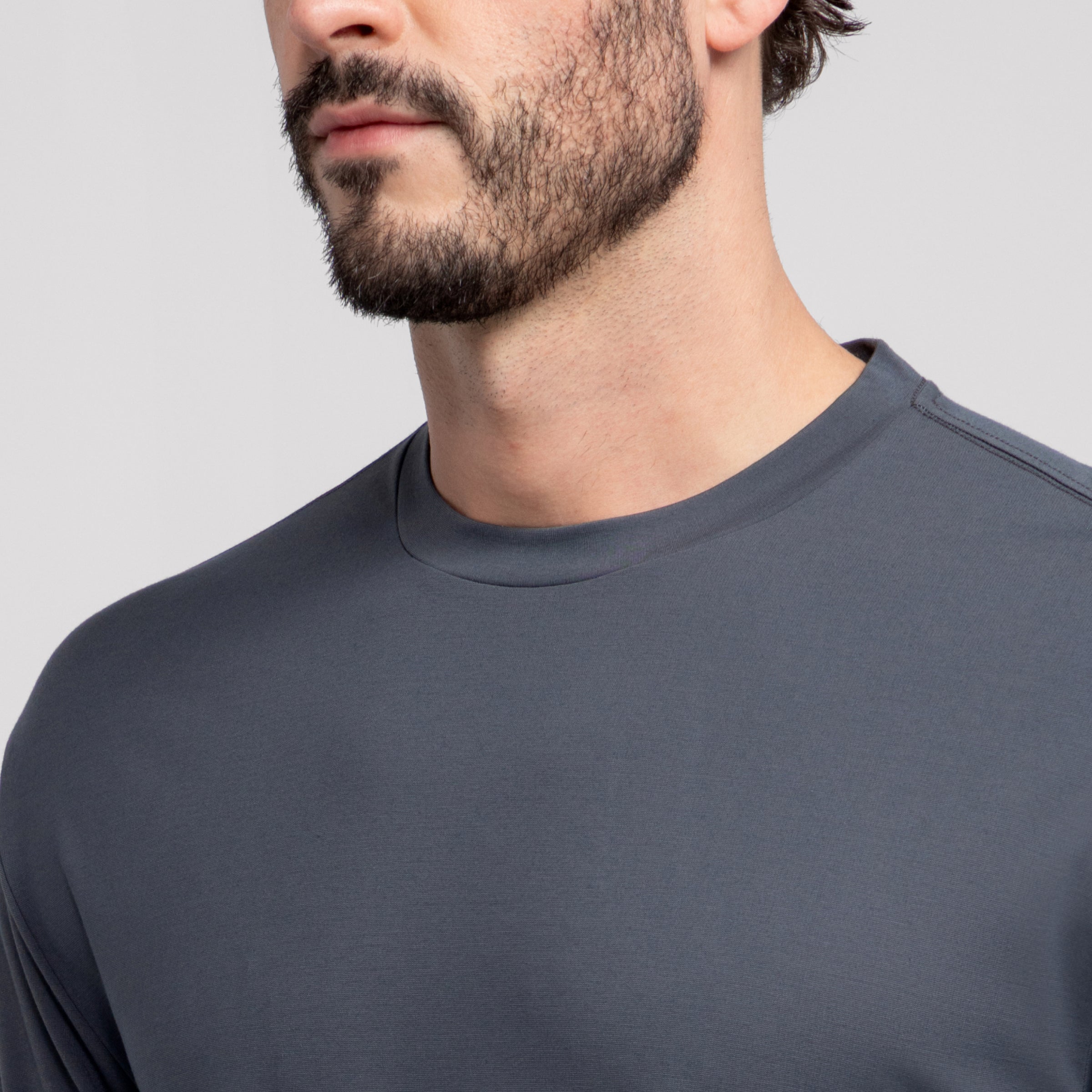Jetsetter Tee -- Charcoal Gray