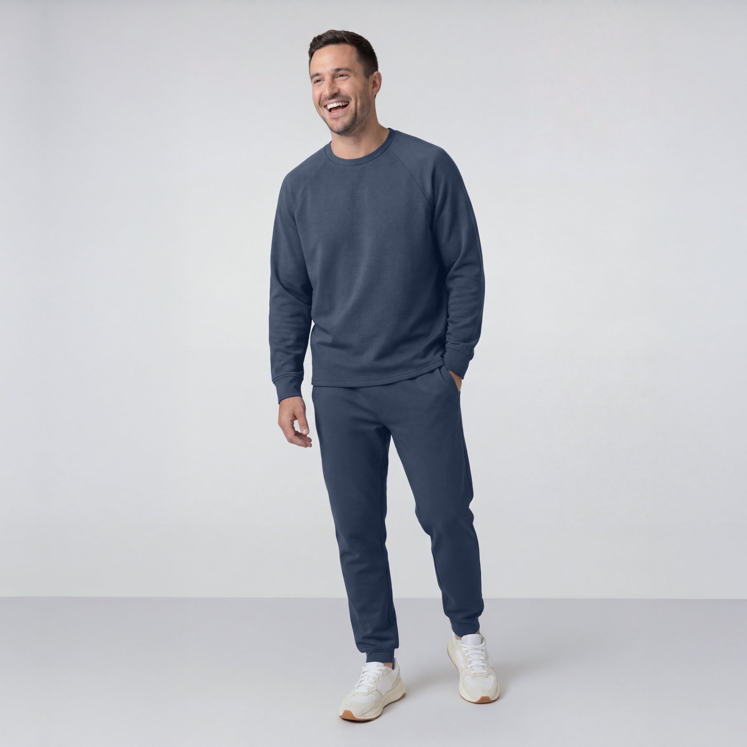 Sandwash Crewneck -- Tidal Blue