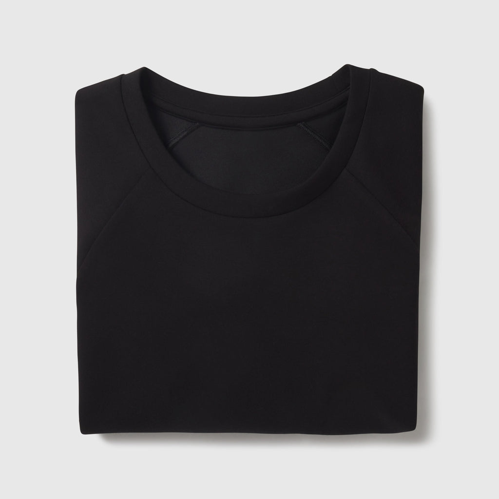 Sandwash Crewneck -- True Black