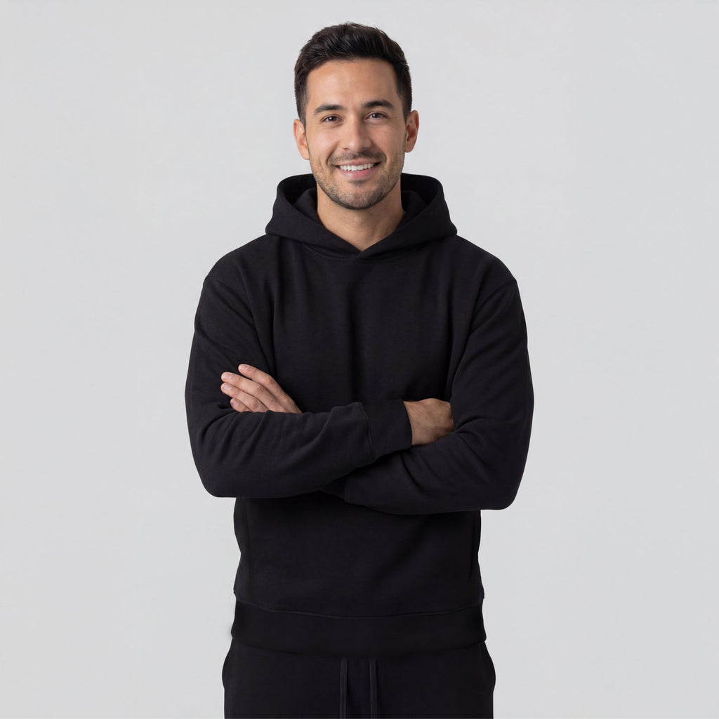 Sandwash Hoodie -- True Black