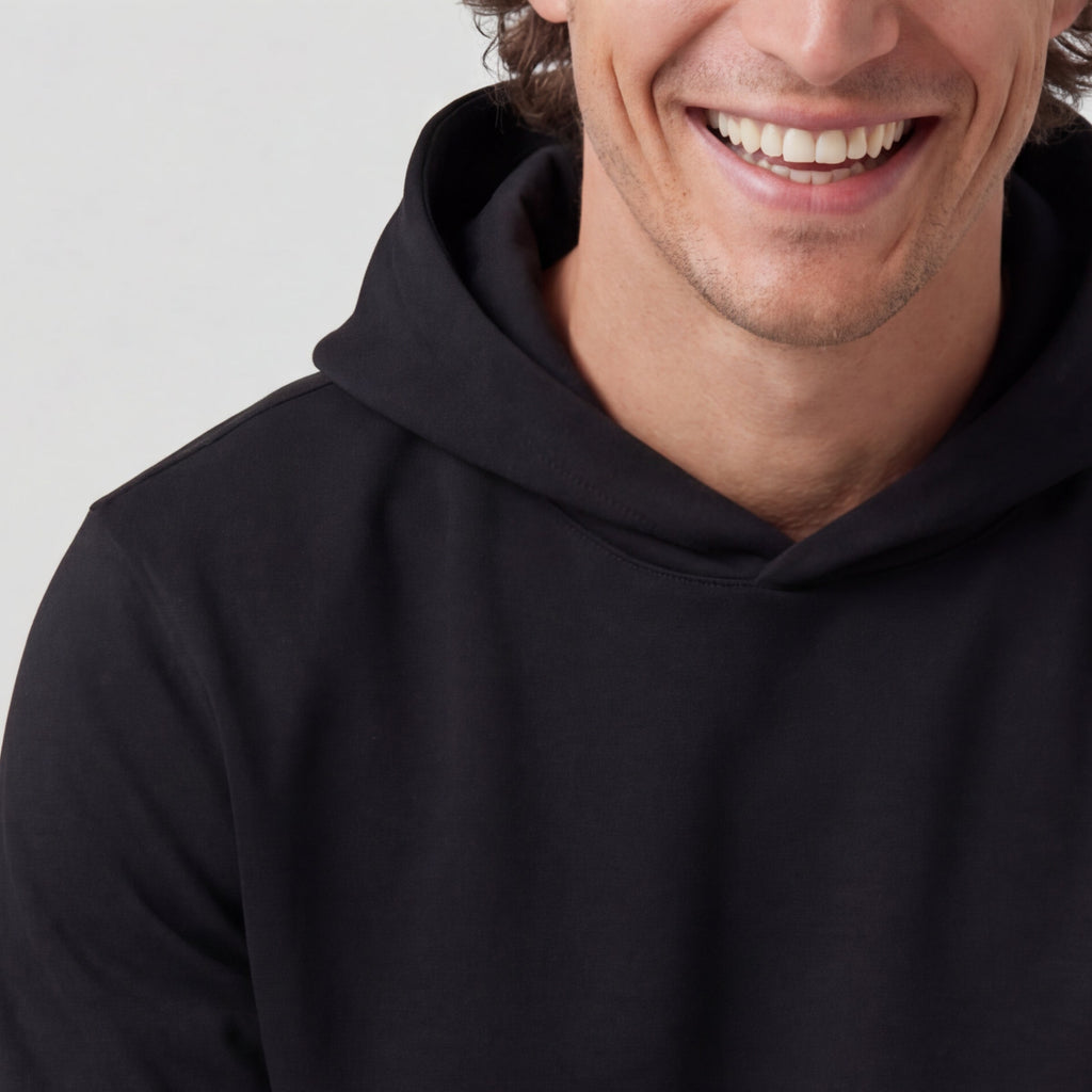 Sandwash Hoodie -- True Black