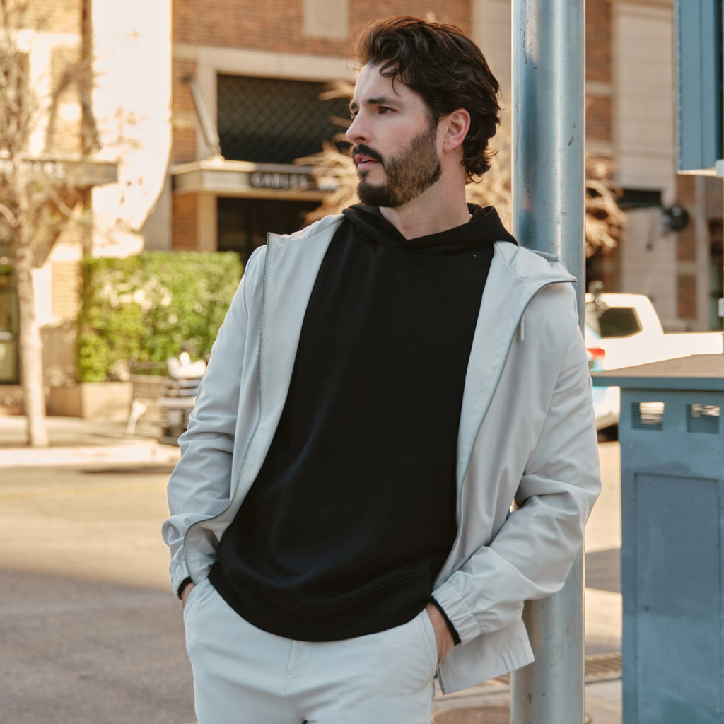 Sandwash Hoodie -- True Black