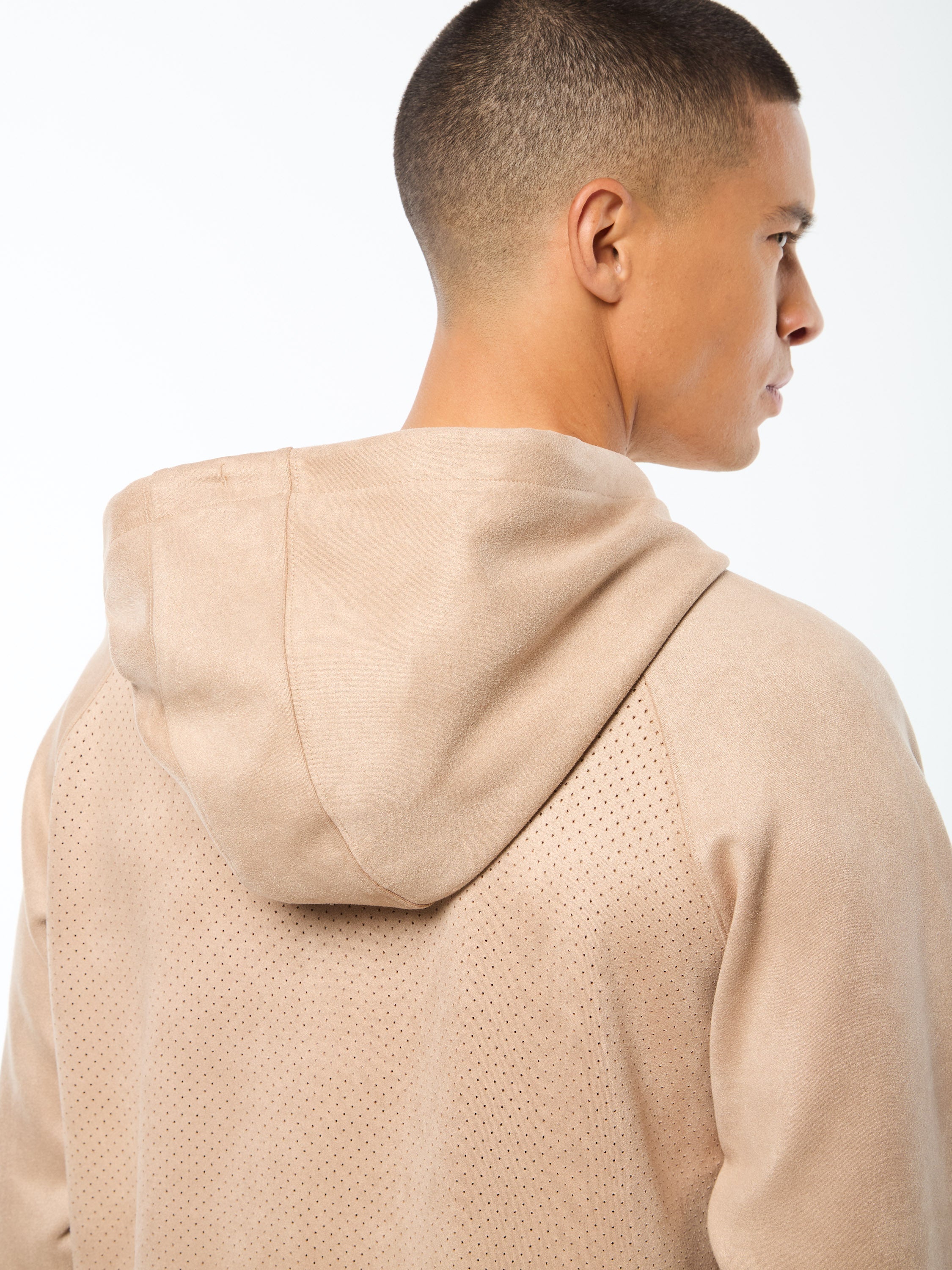 Camoscio Hoodie- Humus