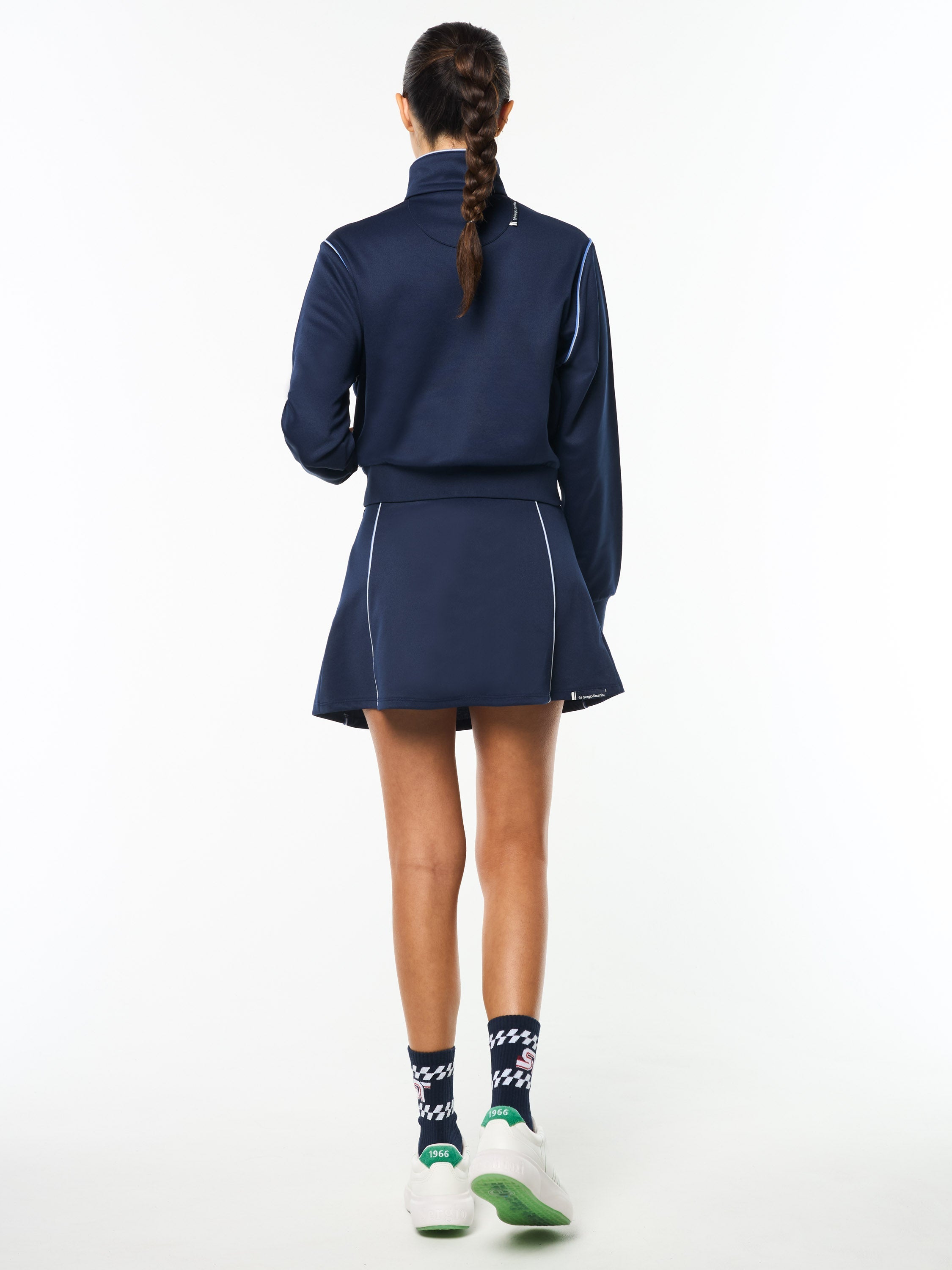 Terina Track Jacket- Maritime Blue