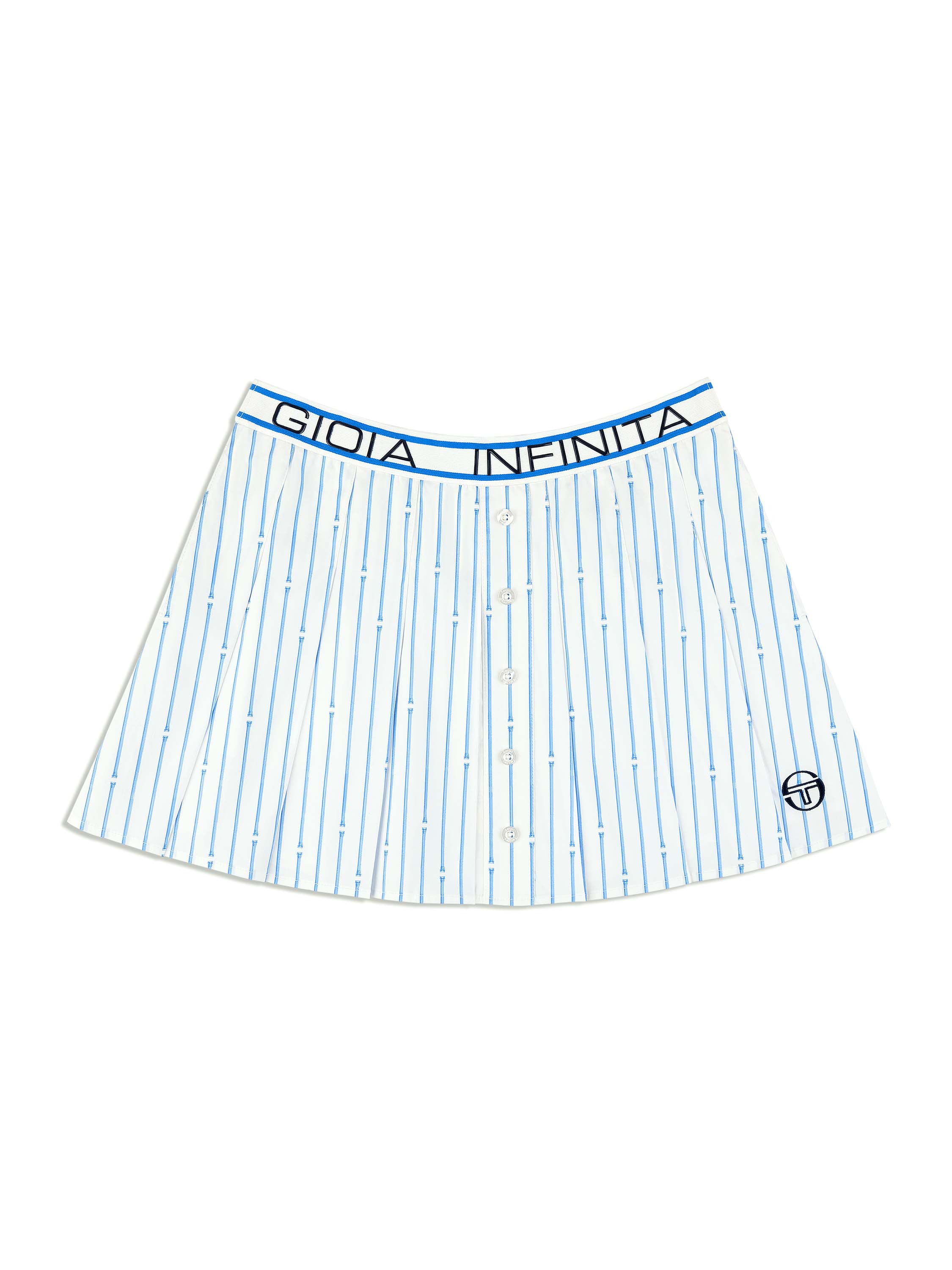 Colonna Cropped Skirt- French Blue