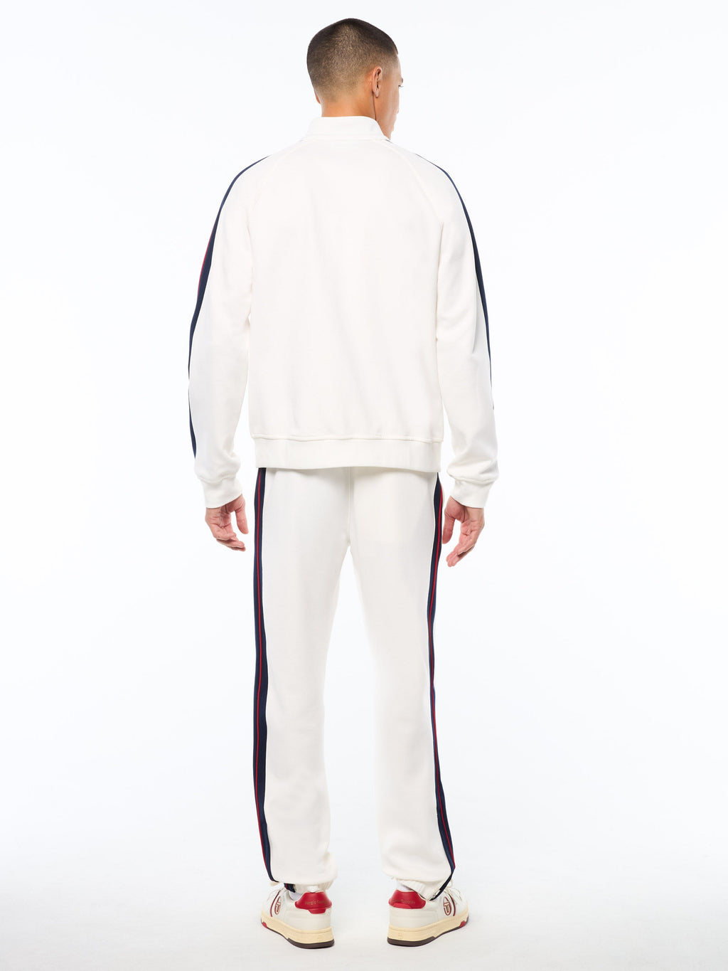 Semplice Track Jacket-Gardenia