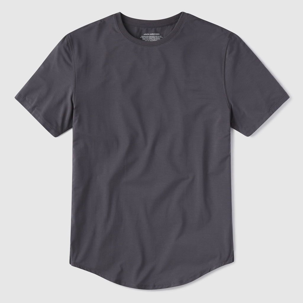 Anytime Tee -- Charcoal Gray
